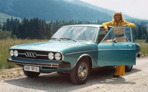 Audi 100 1973 года